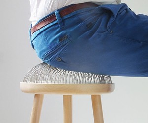 The Like Sitting on Air Stool