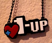 Mario 1-Up Necklace
