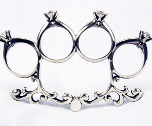 Knuckle Duster Engagement Rings