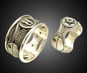 His & Hers Star Wars Rings