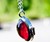 Diablo Health Orb Necklace - Profile View