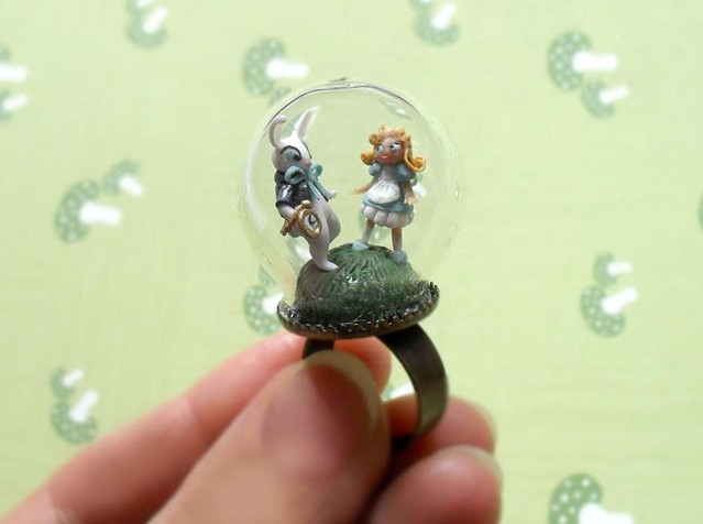 Alice In Wonderland Ring
