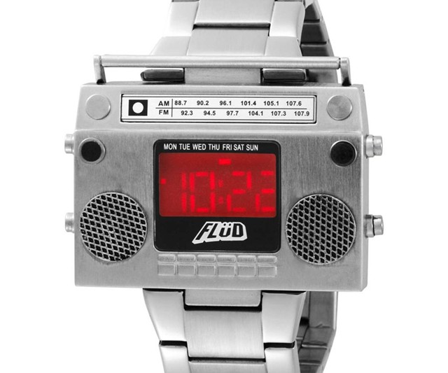 The Gunmetal Boombox Watch