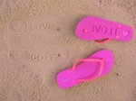 Grass Flip Flops