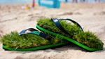 Sand Imprint Flip Flops