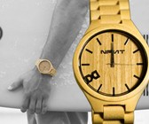 The Big Face Woody Bamboo Watch