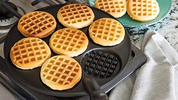Eleven: Silver Dollar Waffle Griddle Eleven: Silver Dollar Waffle Griddle