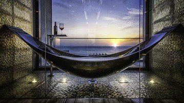 Hammock Carbon Fiber Bathtub