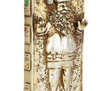 Santa Frozen in Carbonite Christmas Ornament