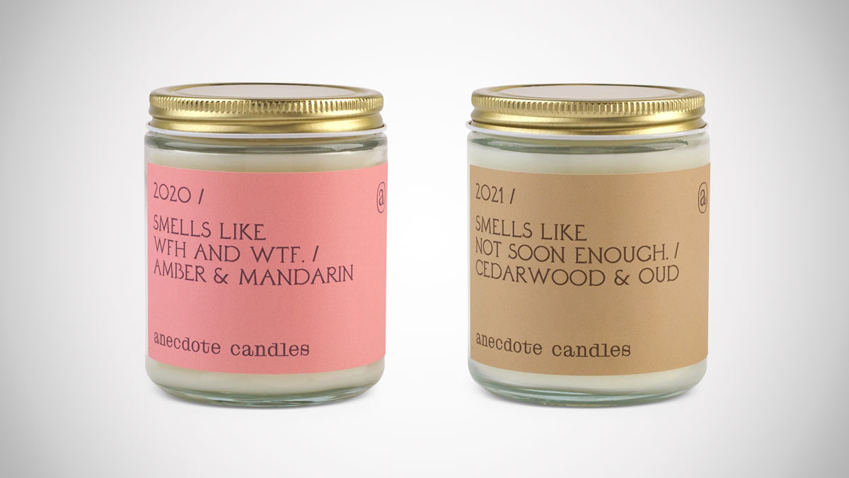 Candles of the Year by Anecdote Candles