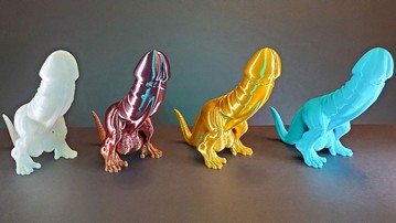3D Printed Dickasaurus 3D Printed Dickasaurus