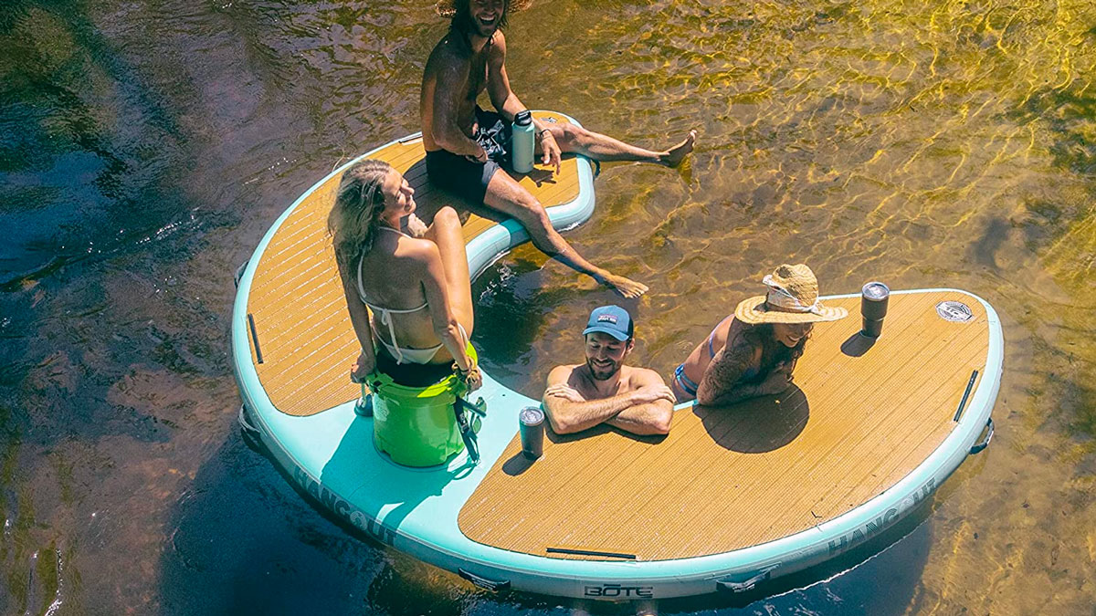 BOTE Inflatable Dock Hangout BOTE Inflatable Dock Hangout