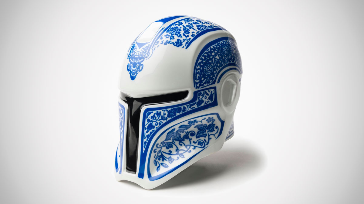 Iron Mando Porcelain Helmet Iron Mando Porcelain Helmet