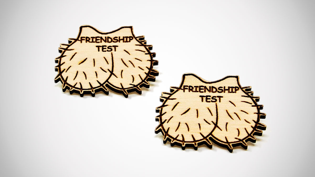 Friendship Test Pin Set Friendship Test Pin Set
