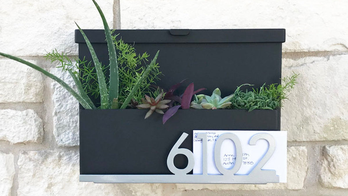 Mod Mettle Planter Box Mailboxes Mod Mettle Planter Box Mailboxes