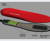 Rechargeable Heated Insoles Diagram