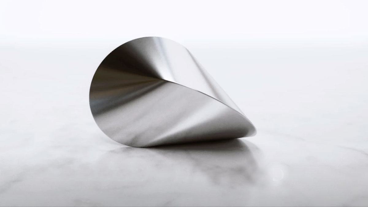 OLOID Mathematically Perfect Desk Sculpture OLOID Mathematically Perfect Desk Sculpture