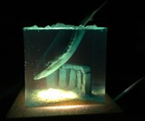 The Lost Atlantis Sea Monster Desk Light