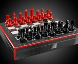 Ferrari Carbon Fiber Chess Set