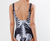 Black Skeleton Swimsuit-2323