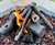 Gas Fire Pit Steel Log Set
