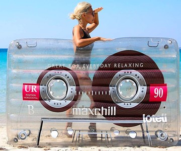 Cassette Tape Pool Float Cassette Tape Pool Float