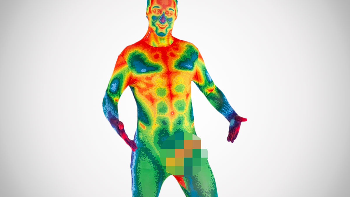 Morphsuits Infrared Camera Halloween Costume Morphsuits Infrared Camera Halloween Costume