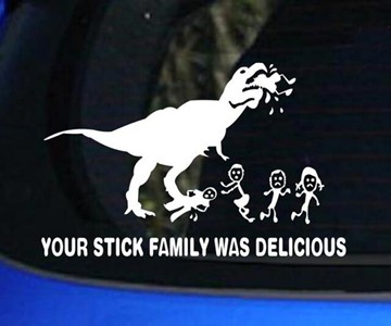 Your Stick Figure Family Was Delicious Decal Your Stick Figure Family Was Delicious Decal