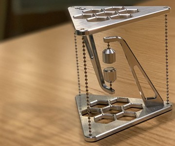 Impossible Table - Desktop Tensegrity Demonstration Impossible Table - Desktop Tensegrity Demonstration
