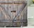 Barn Door Shower Curtain