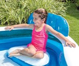 Backyard Inflatable Pool with Seats
