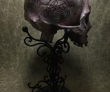 Hand-Carved Mandalorian Oath Skull
