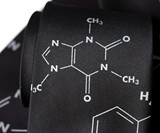 Coffee & Cigs - Addictive Molecules Tie