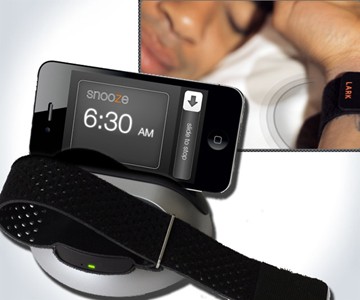 Silent Alarm Clock & Sleep Sensor Silent Alarm Clock & Sleep Sensor