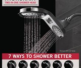 Delta Faucet HydroRain 2-in-1 Shower Head