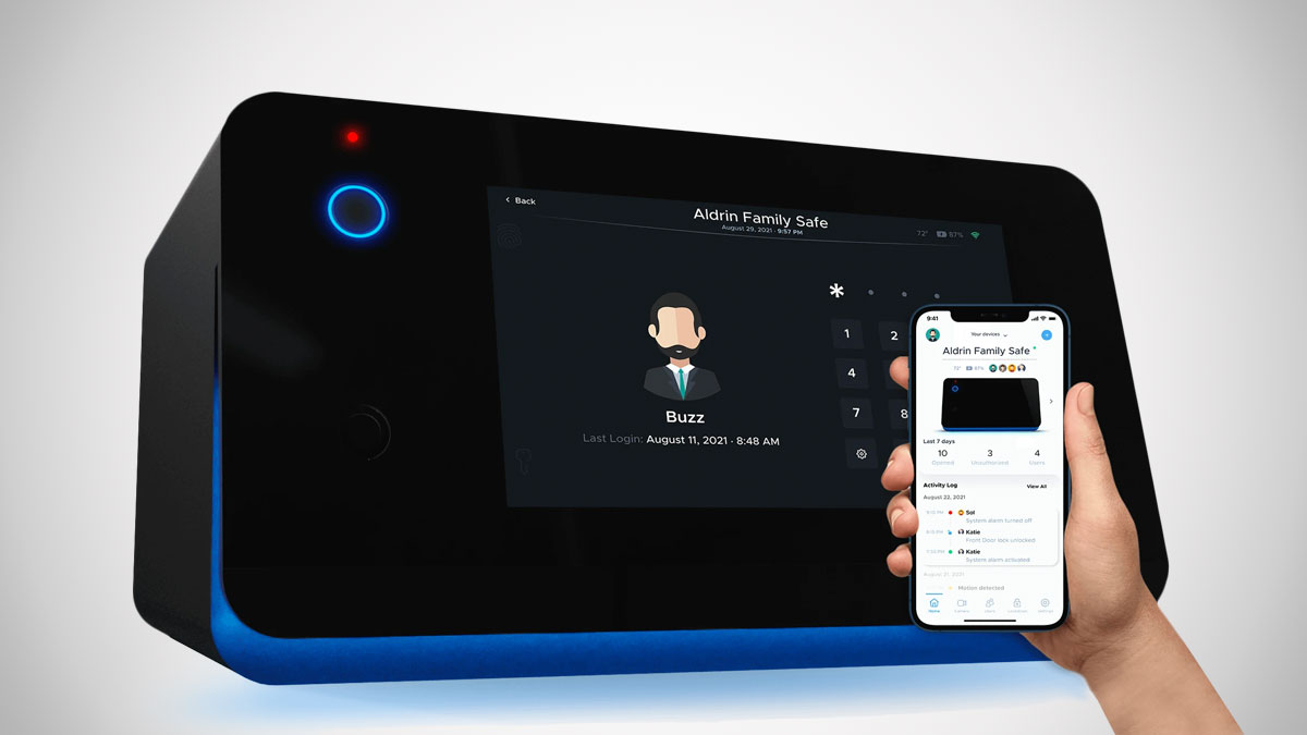 The Space Safe - High-Tech Smart Safe The Space Safe - High-Tech Smart Safe