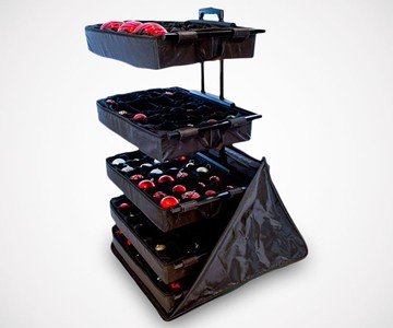 Telescoping Christmas Ornament Storage Box Telescoping Christmas Ornament Storage Box