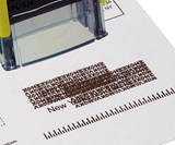 Identity Theft Protection Rubber Stamp