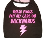 Baby Superhero Bib