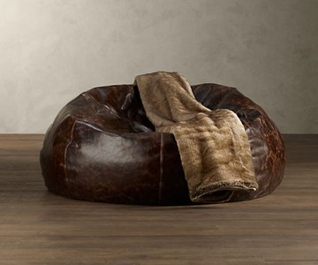 Grand Leather Bean Bag Chair Grand Leather Bean Bag Chair