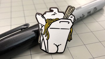 Butts on Things Stickers, Pins & Artwork Butts on Things Stickers, Pins & Artwork