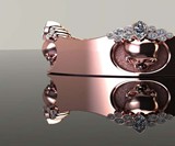 Diamond Skull Rings