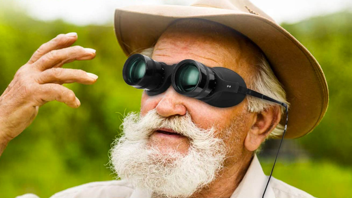 Hands-Free Binocular Glasses Hands-Free Binocular Glasses