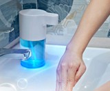 ESNTL Soap Dispenser with 20 Second Light Timer