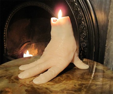 Bleeding Hand Candle Bleeding Hand Candle