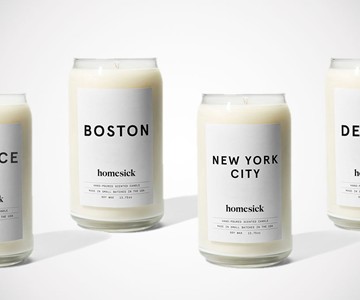 Homesick Candles - Scented to Smell Like Home