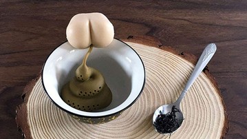 Deuce Dropper Pooping Butt Tea Infuser Deuce Dropper Pooping Butt Tea Infuser