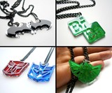 Laser Cut Pop Culture Necklaces