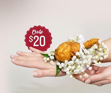 KFC Chicken Corsage KFC Chicken Corsage