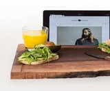 Big Chop Wood Cutting Board & Stand